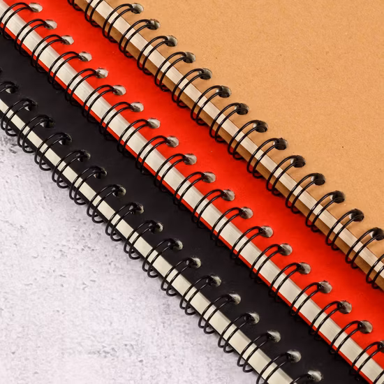 Carnet de notes en cuir personnalisé, planificateur d'agenda imprimé, carnet de notes avec reliure à anneaux en métal