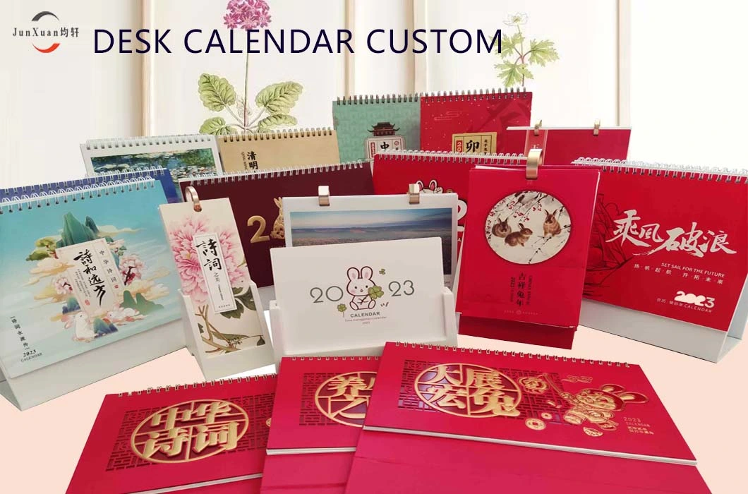 Custom 2023 Elegant Weekly Gift Office Calendar