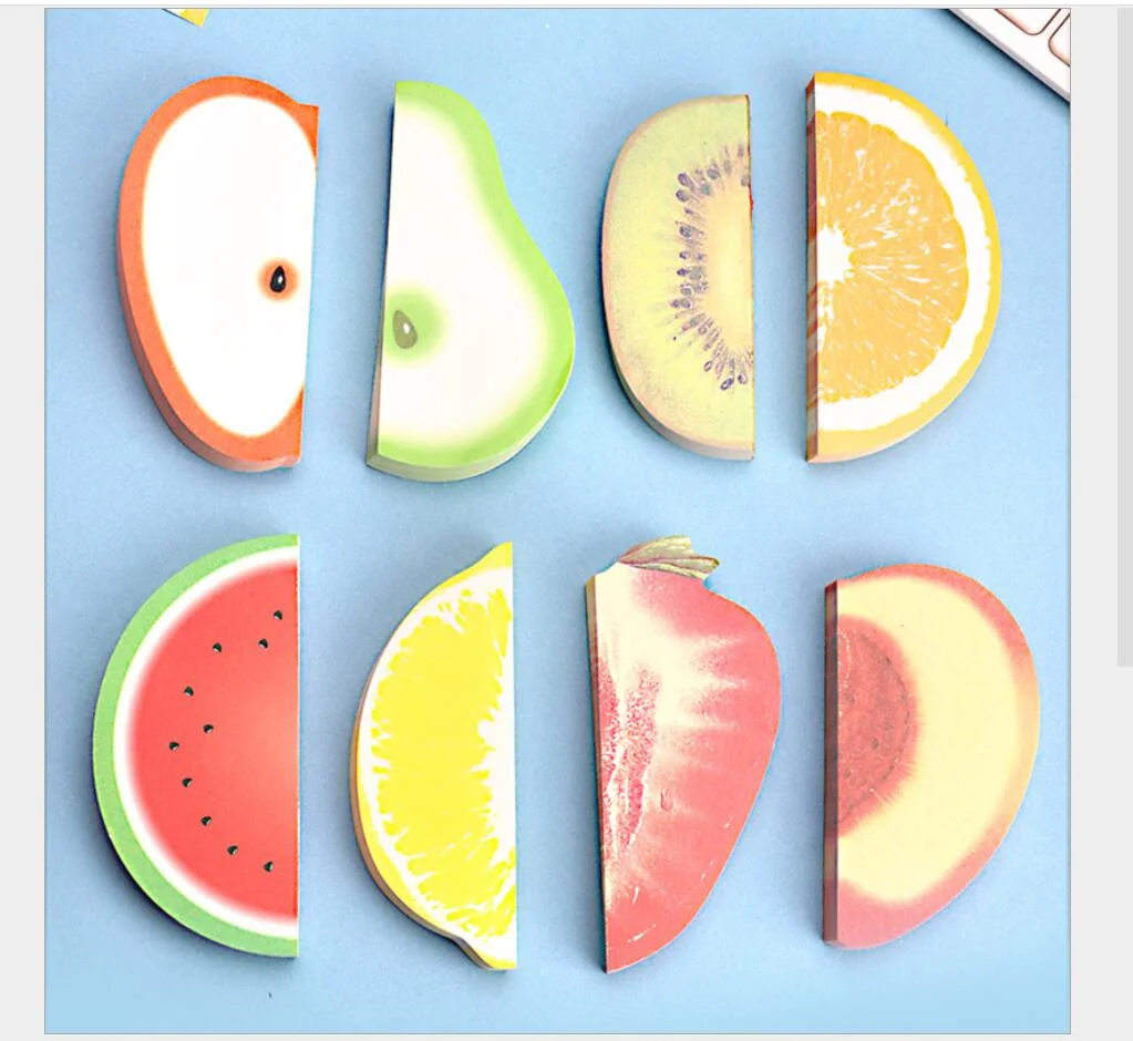 3D Fruit Watermelon Shape Sticky Note Glue Memo Pad Note