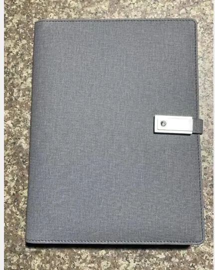 Nouveau cahier de couverture de poche en PVC souple de conception avec