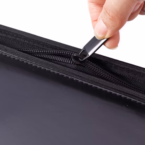 Portefeuille de conférence en cuir A4 personnalisé de haute qualité